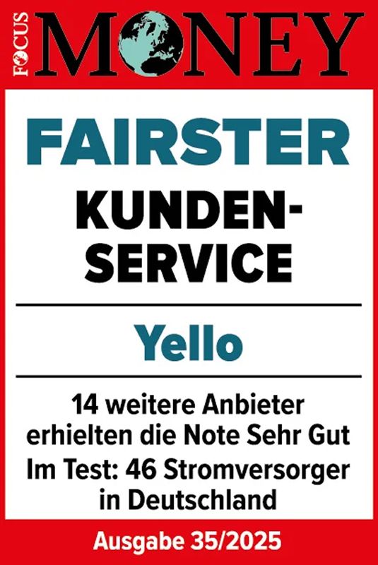 Focus Money fairster Kundenservice 2025 Siegel: Focus Money fairster Kundenservice 2025.