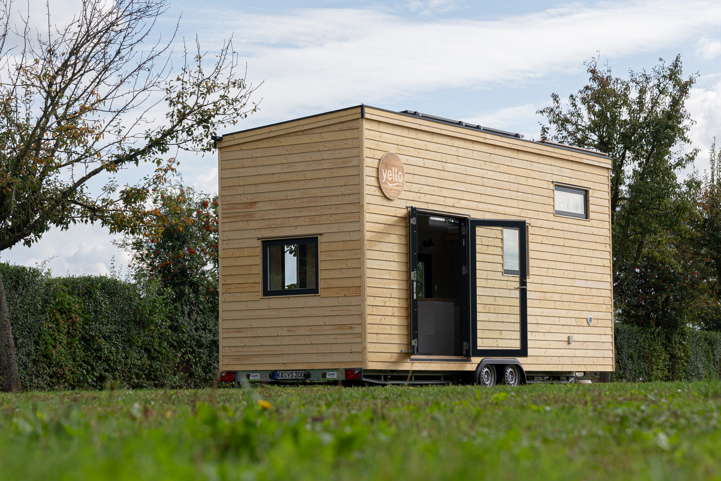 yello tinyhouse aussenansicht