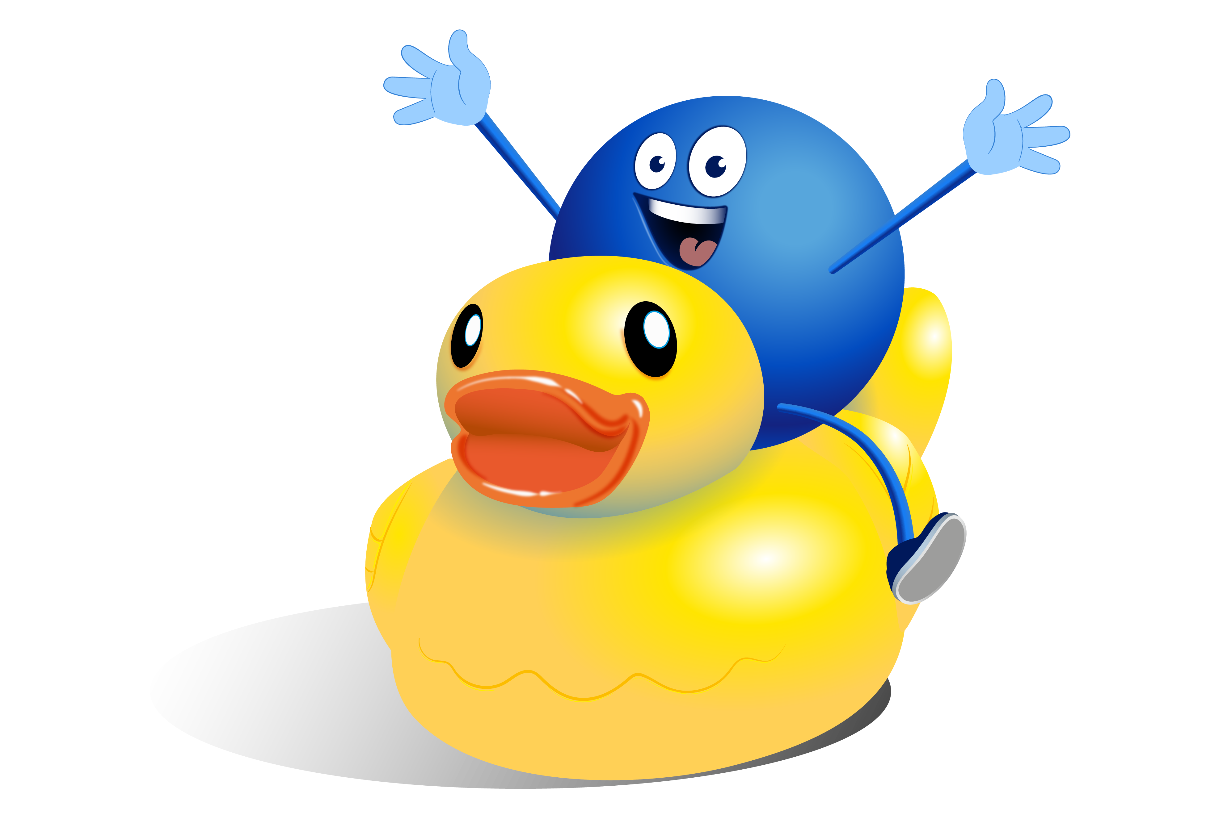 PAYBACK Pointee mit gelber Ente.